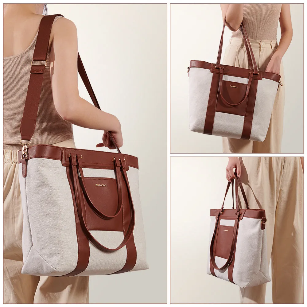 👜 Canvas Tote Diaper Bag