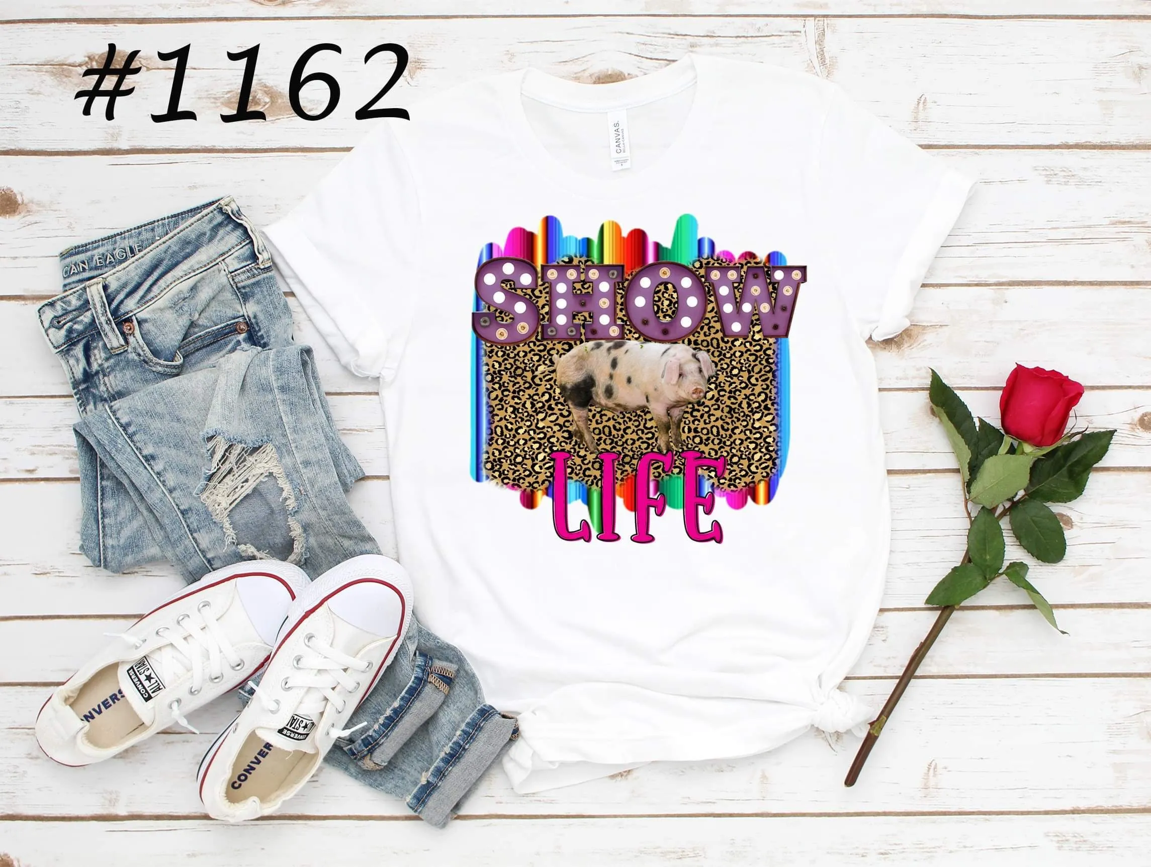 #1162 Show Life Pig
