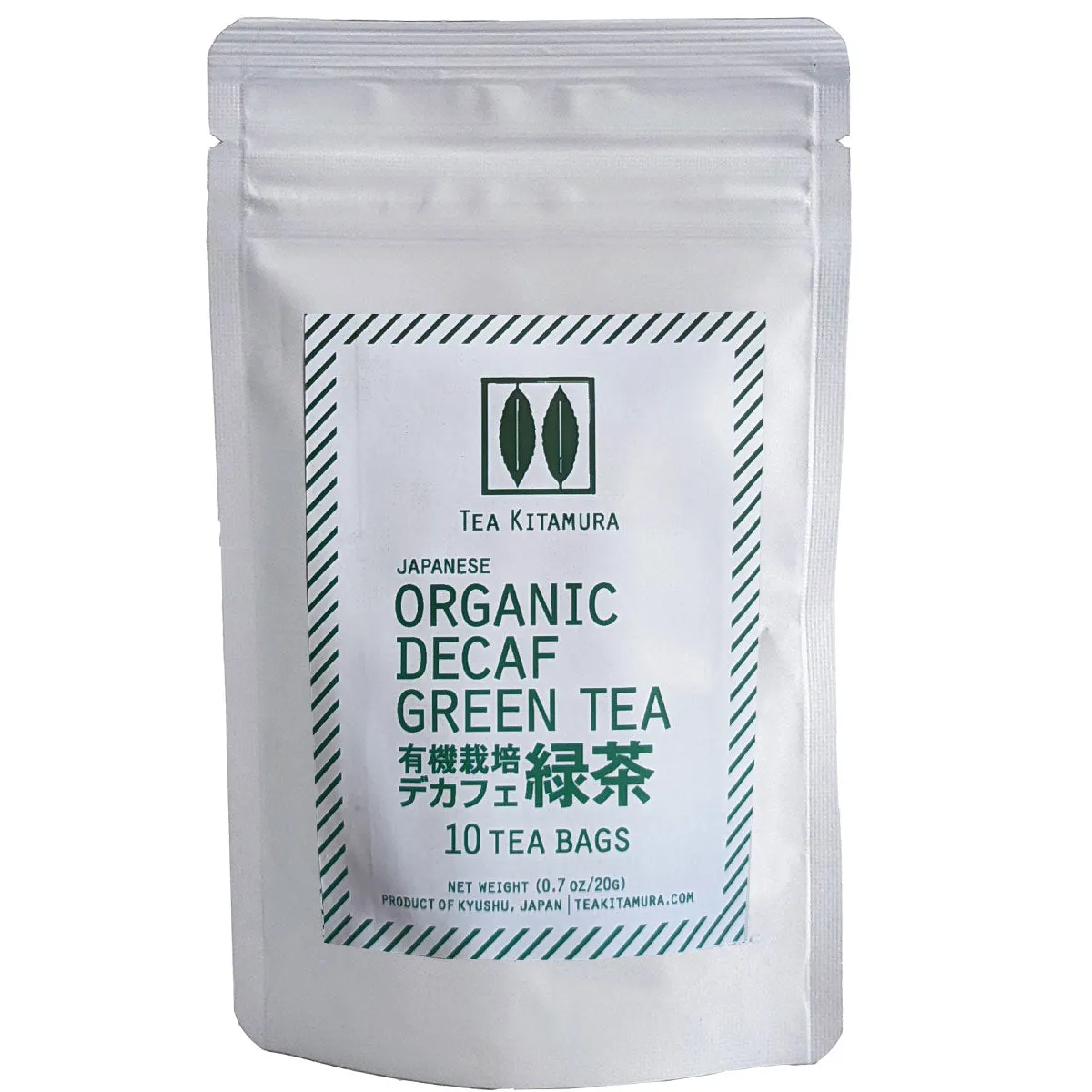 1L [Wholesale] Organic Decaf Green Tea (10 Tea Bags) デカフェ緑茶ティーバッグ