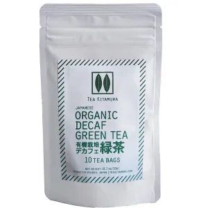 1L [Wholesale] Organic Decaf Green Tea (10 Tea Bags) デカフェ緑茶ティーバッグ