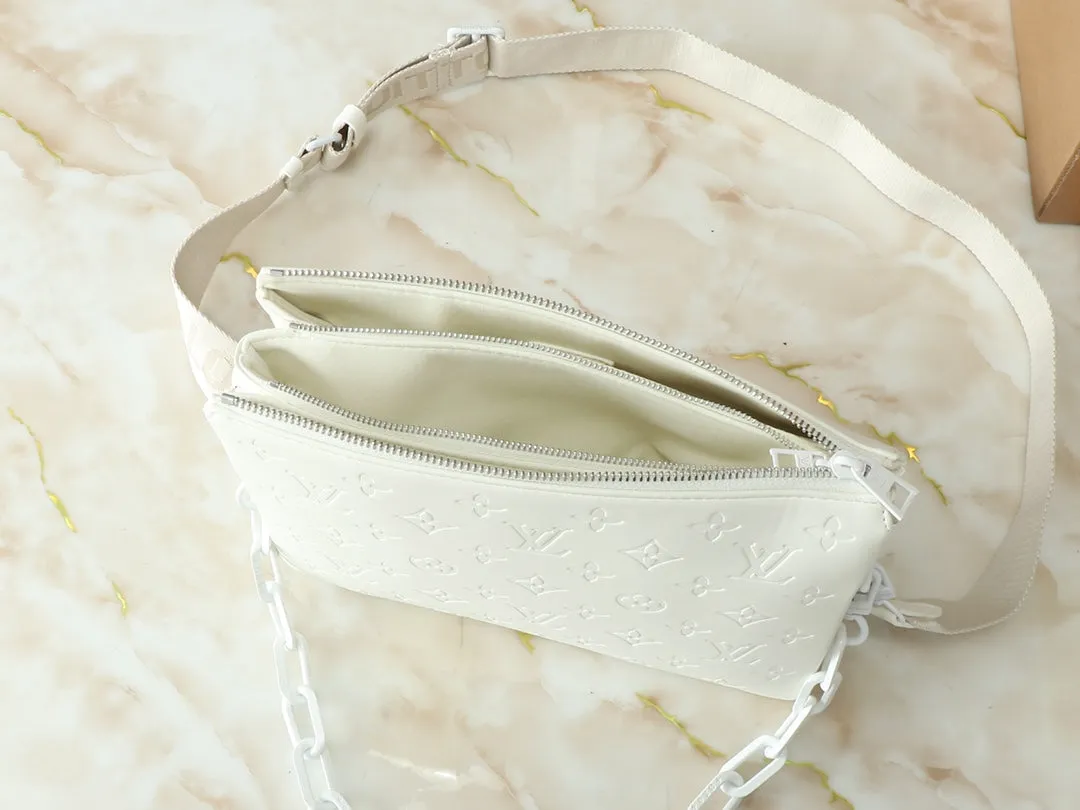 3 Color Chain Strap Crossbody Bag