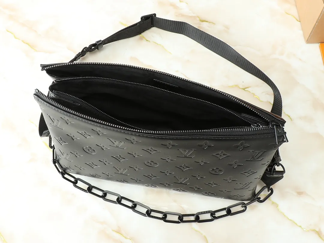 3 Color Chain Strap Crossbody Bag