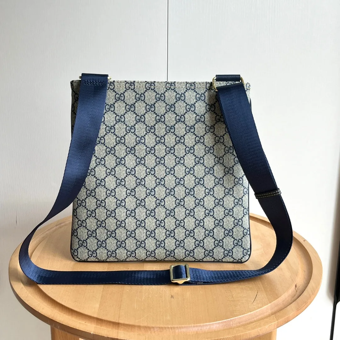 3 Color - Sophisticated Patent Monogram Zippered Crossbody