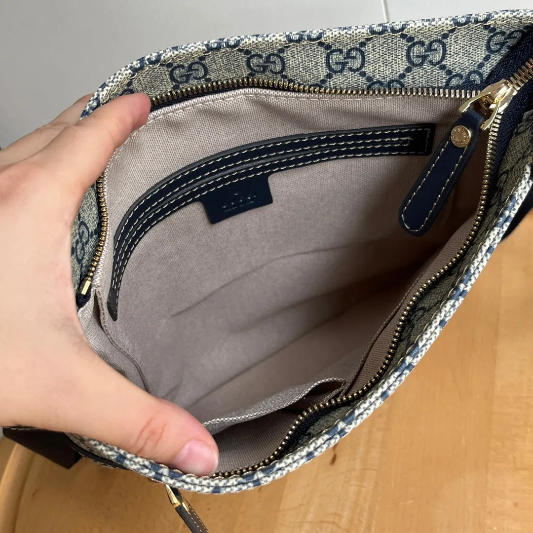 3 Color - Sophisticated Patent Monogram Zippered Crossbody