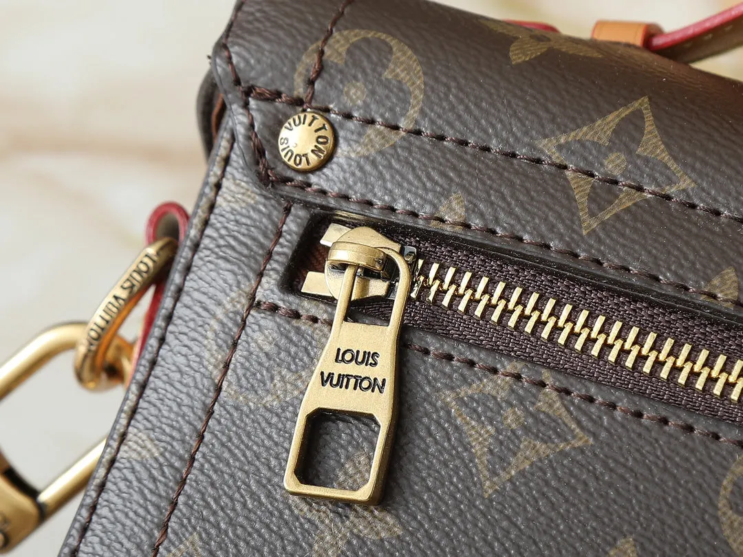 6 Color Monogram Print Trunk Crossbody Bag