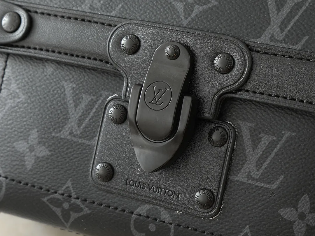6 Color Monogram Print Trunk Crossbody Bag