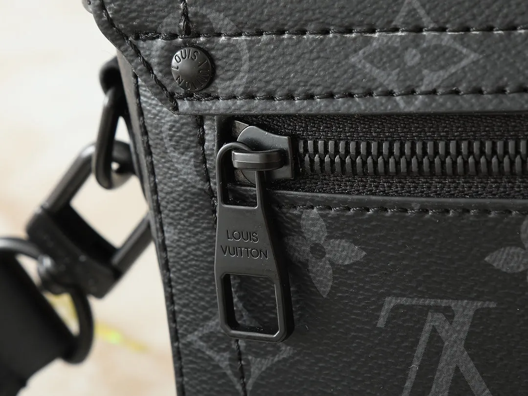 6 Color Monogram Print Trunk Crossbody Bag
