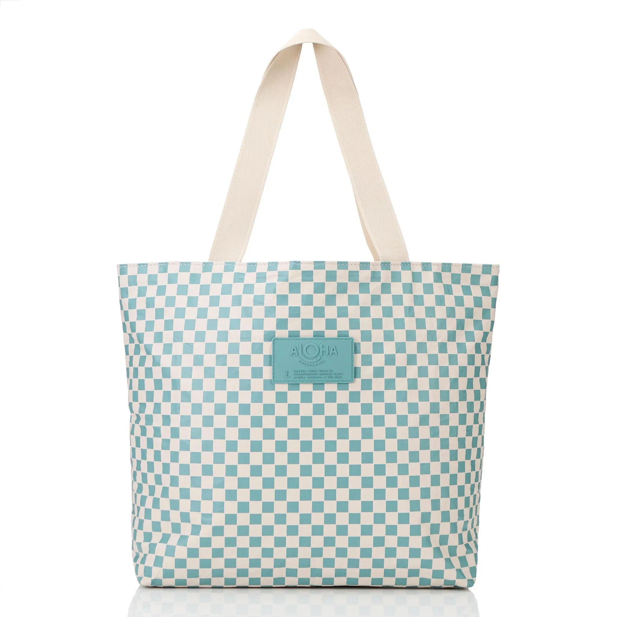Aloha Petite Check Day Tripper Tide On Sandstone