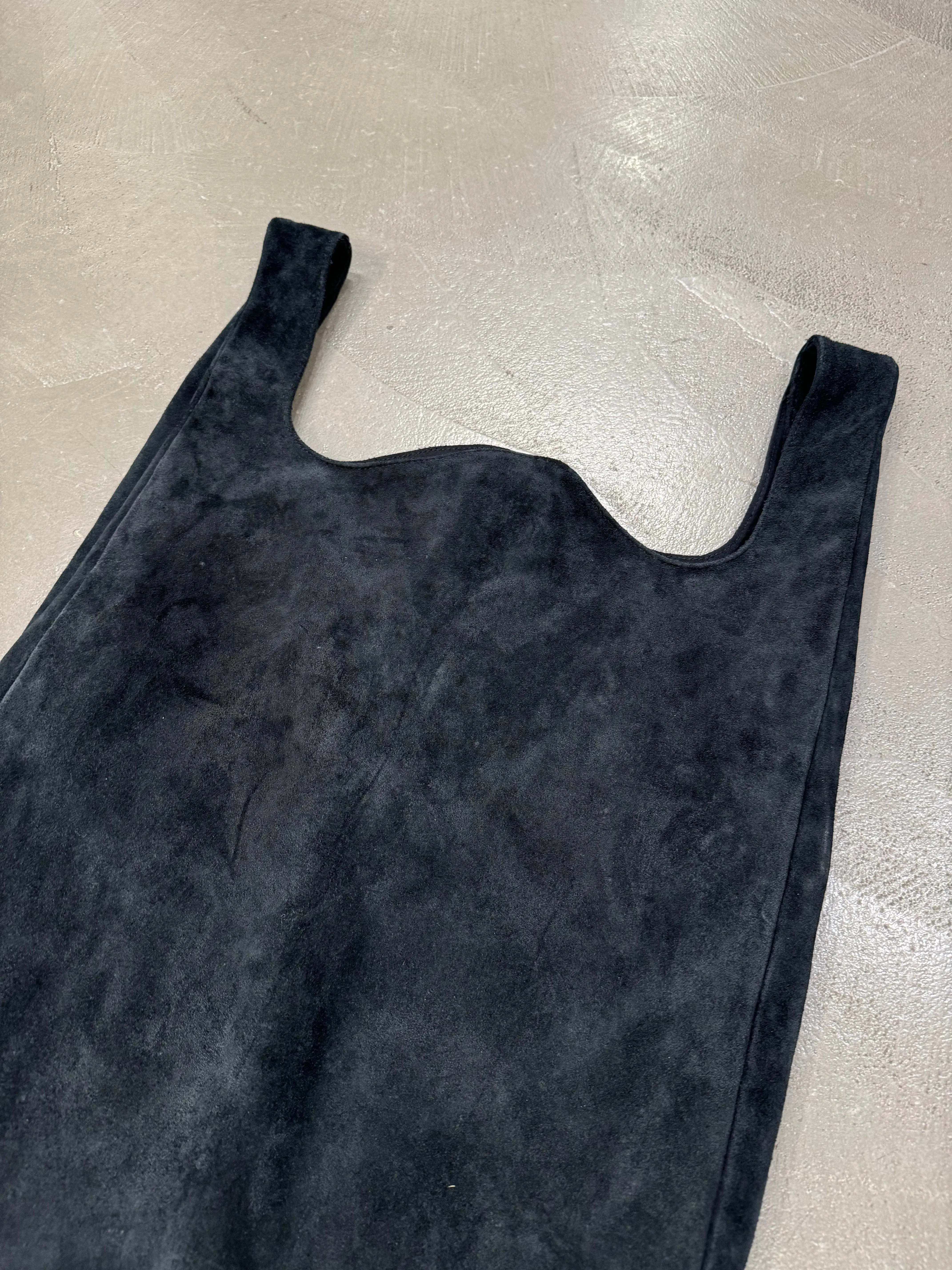 A/W2012 Maison Margiela suede leather bag