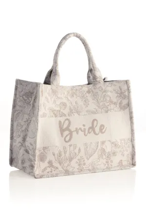 BRIDE TOTE: Natural