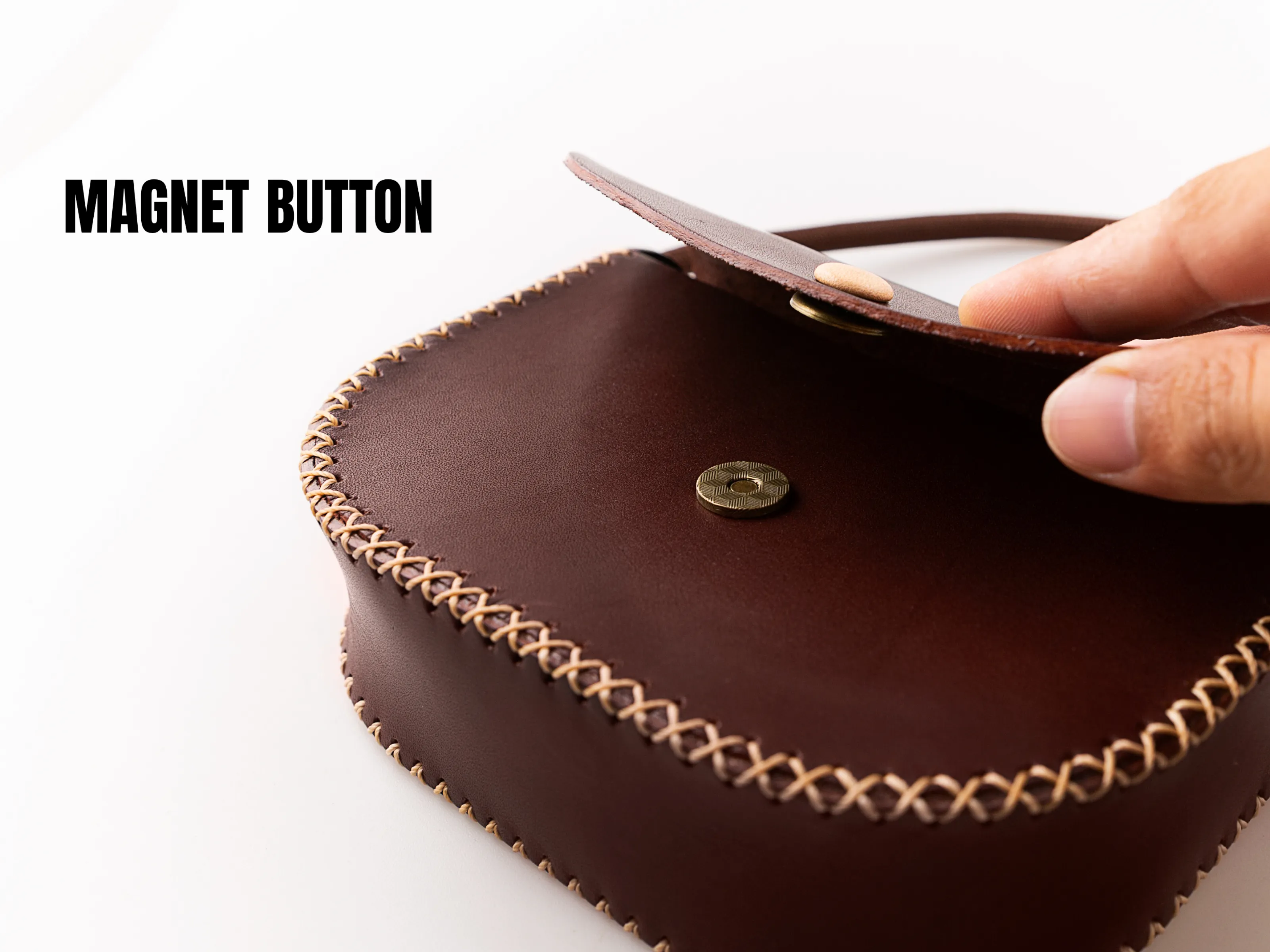 BUELLAS Leather Crossbody Bag