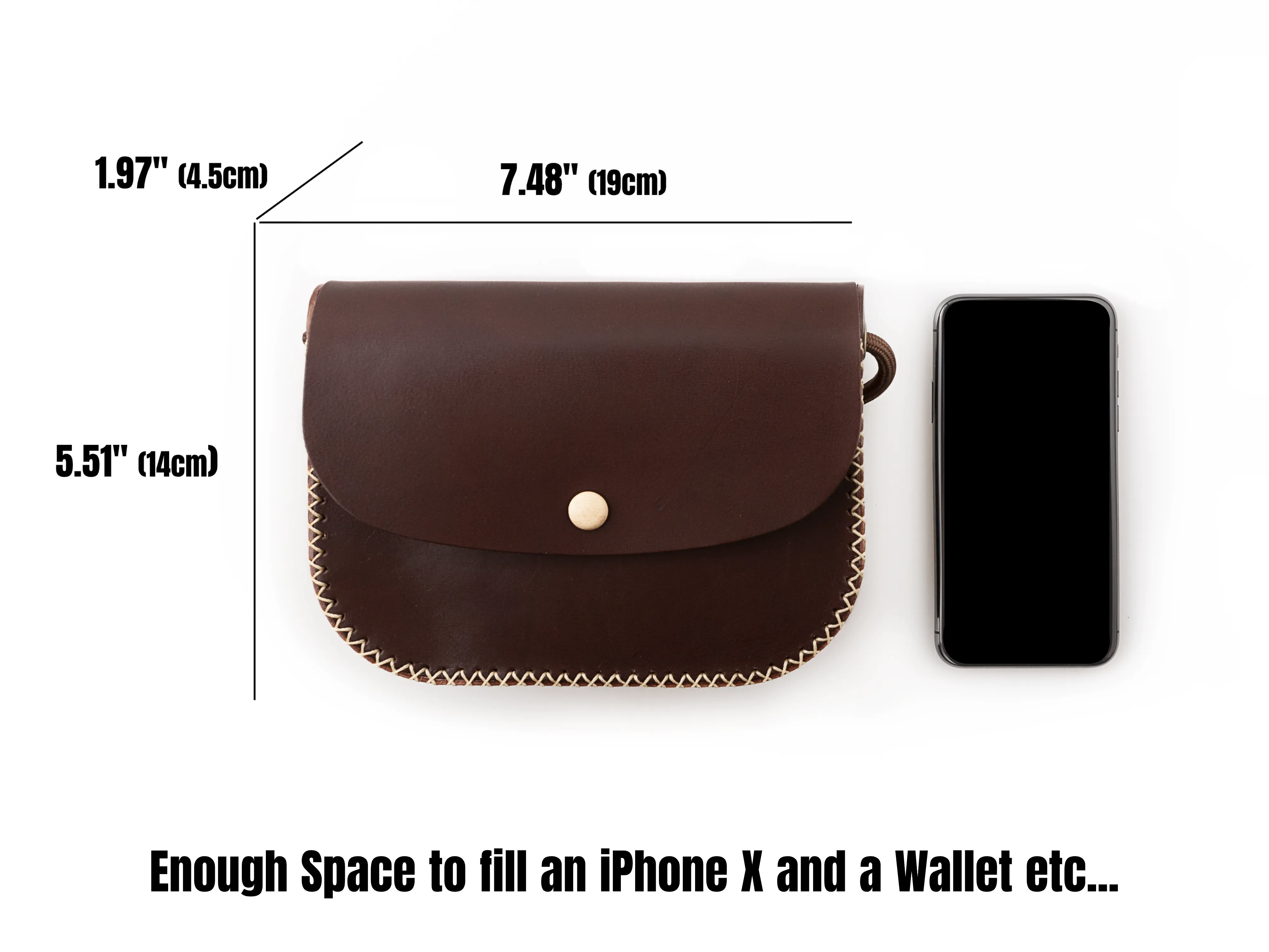 BUELLAS Leather Crossbody Bag