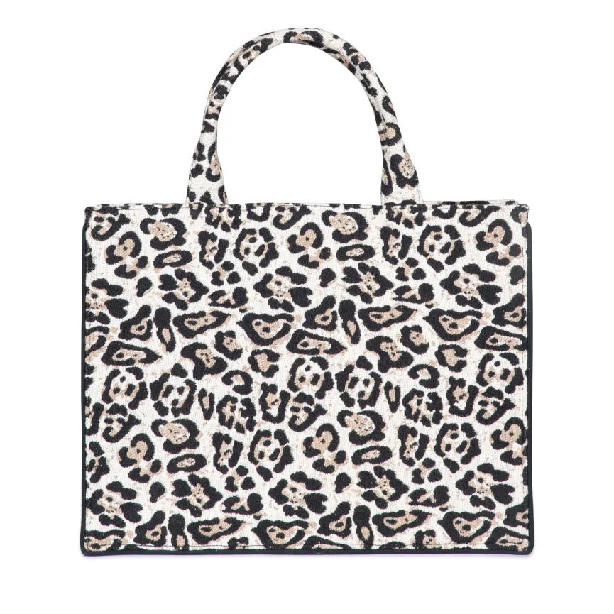 Caley Leopard Box Bag