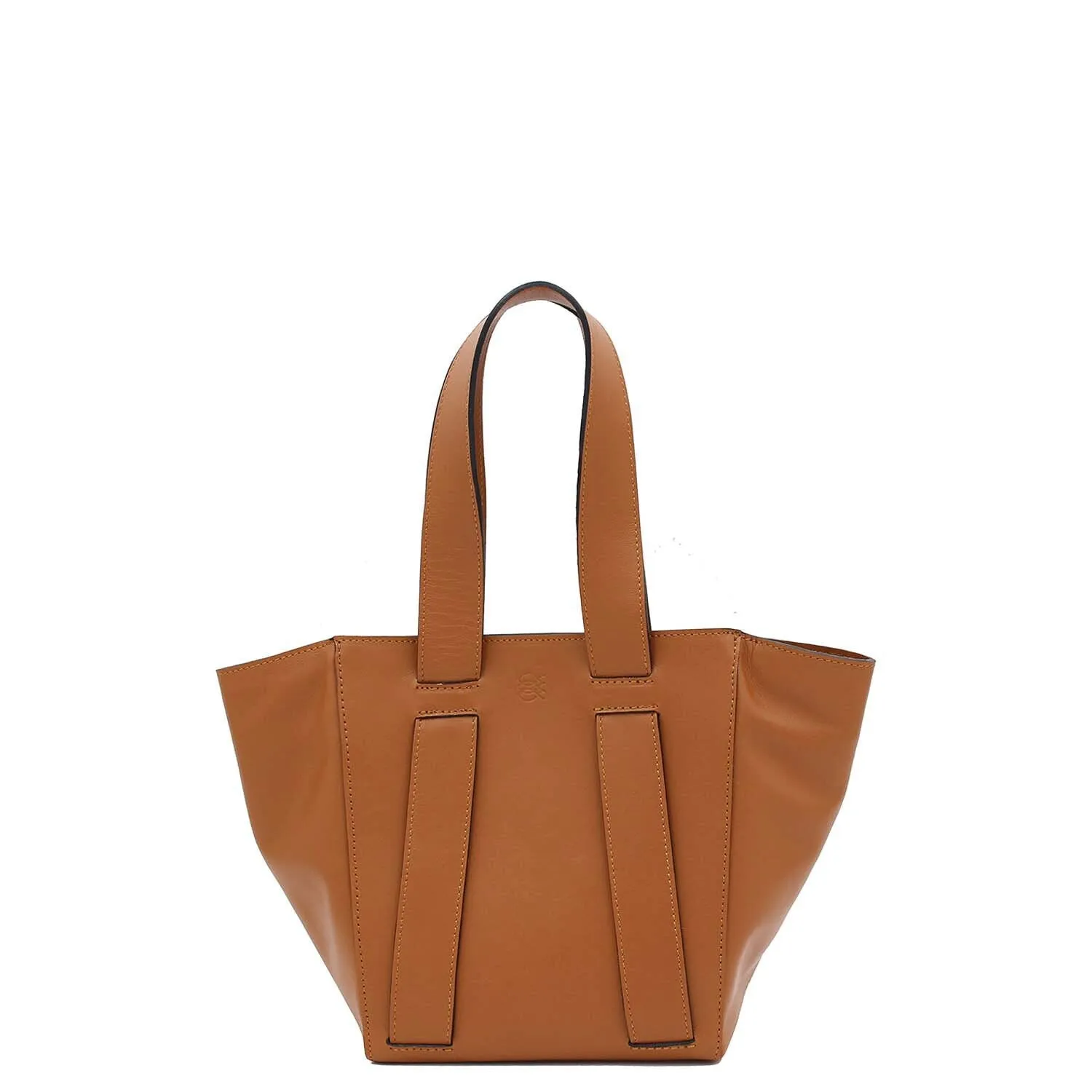 Camel | Small Structured Tote