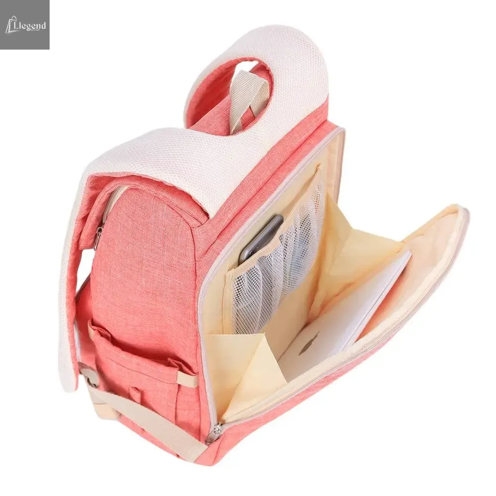 Canvas Diaper Bag Travel Backpack