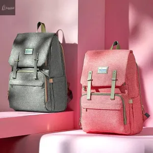 Canvas Diaper Bag Travel Backpack