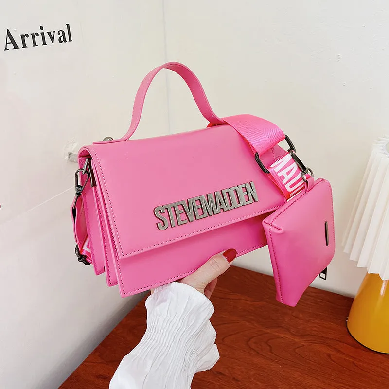 Casual Women's Popular Fashion Letter Shaping Crossbody Bags