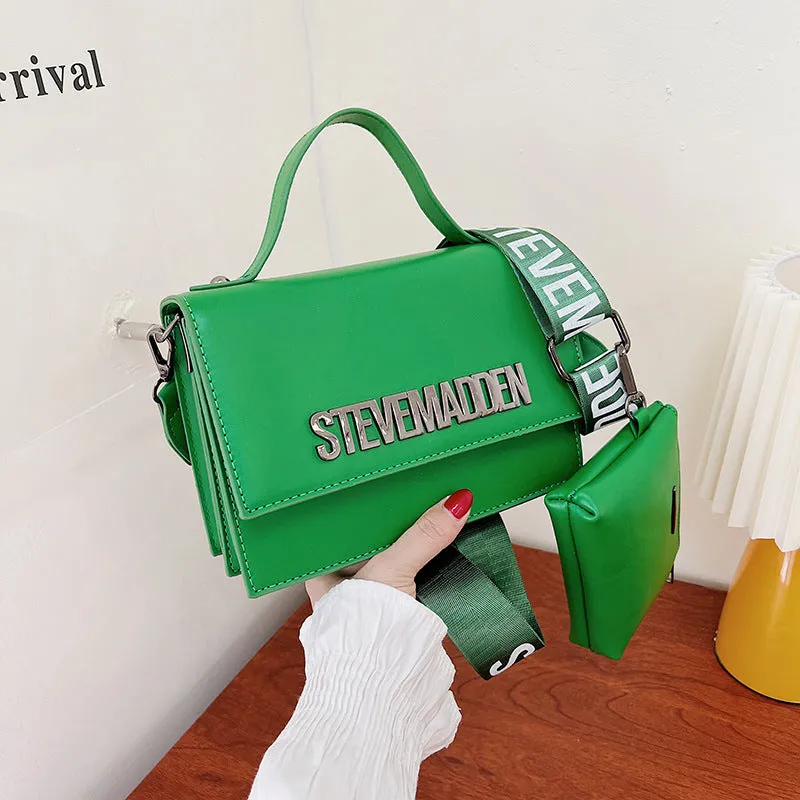Casual Women's Popular Fashion Letter Shaping Crossbody Bags