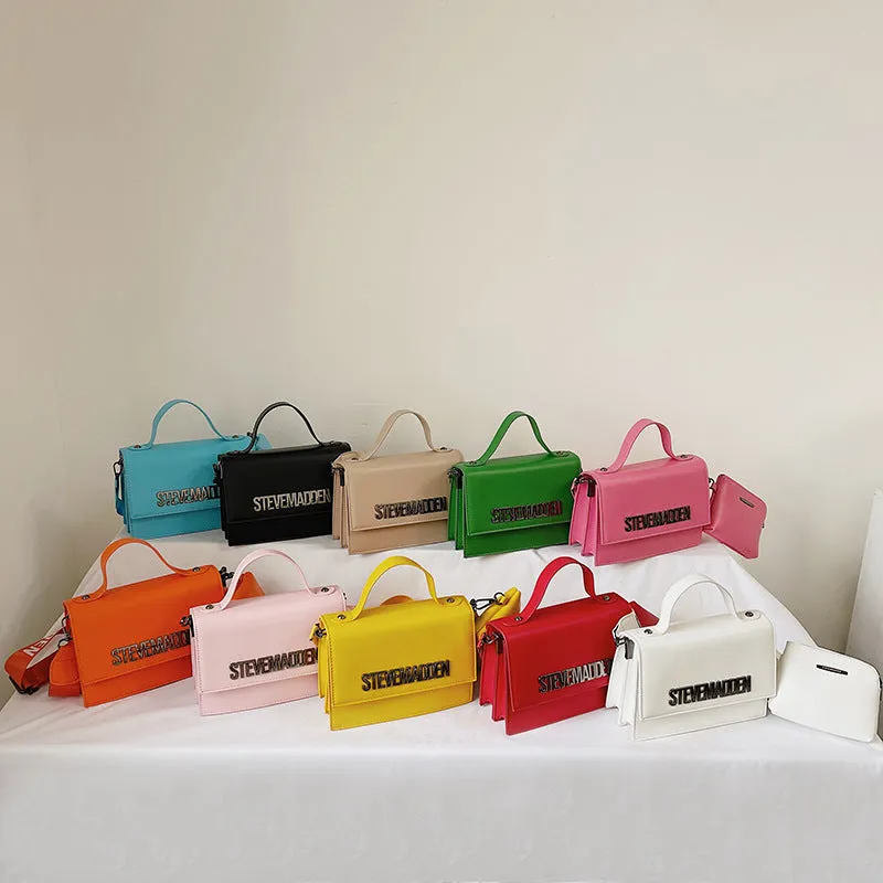 Casual Women's Popular Fashion Letter Shaping Crossbody Bags