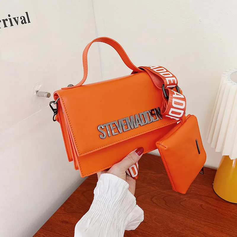 Casual Women's Popular Fashion Letter Shaping Crossbody Bags