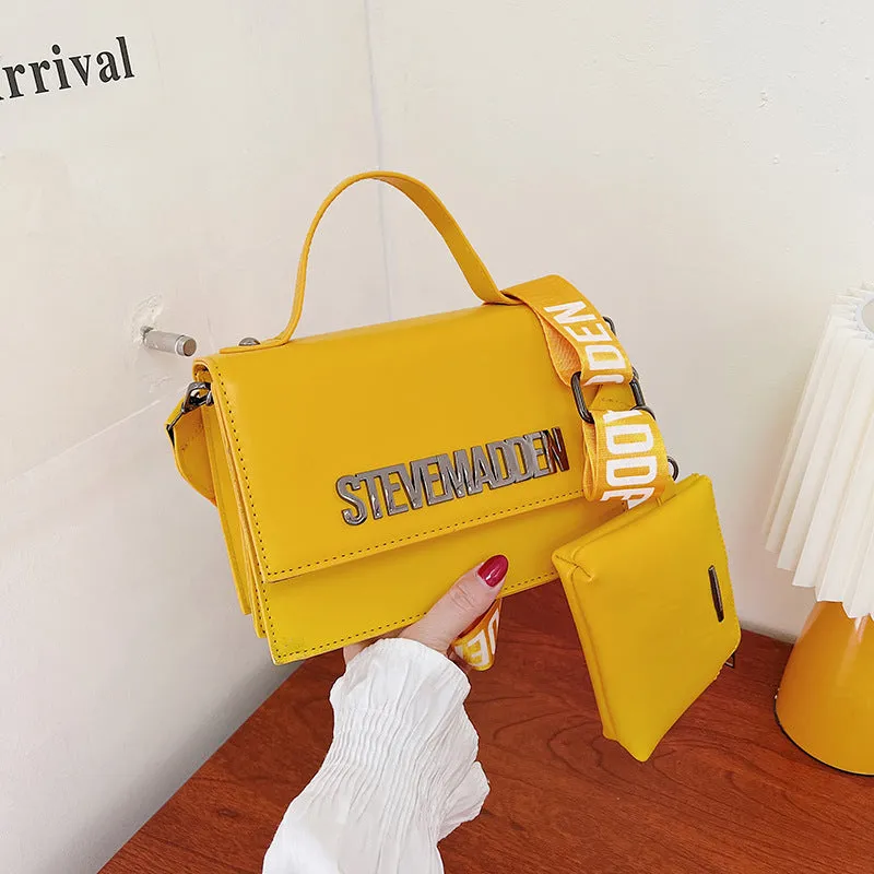 Casual Women's Popular Fashion Letter Shaping Crossbody Bags