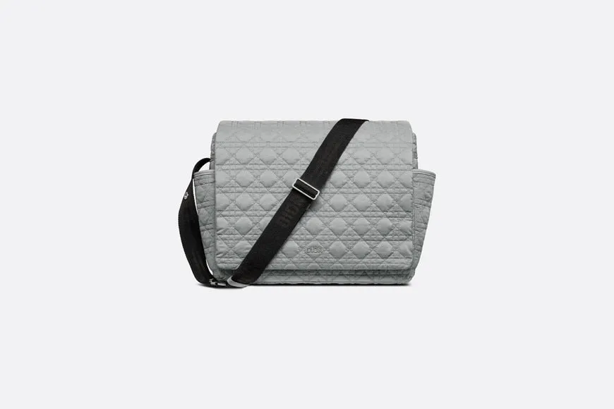 Changing Bag • Gray Macrocannage Technical Canvas