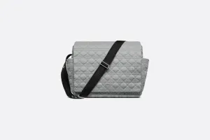 Changing Bag • Gray Macrocannage Technical Canvas