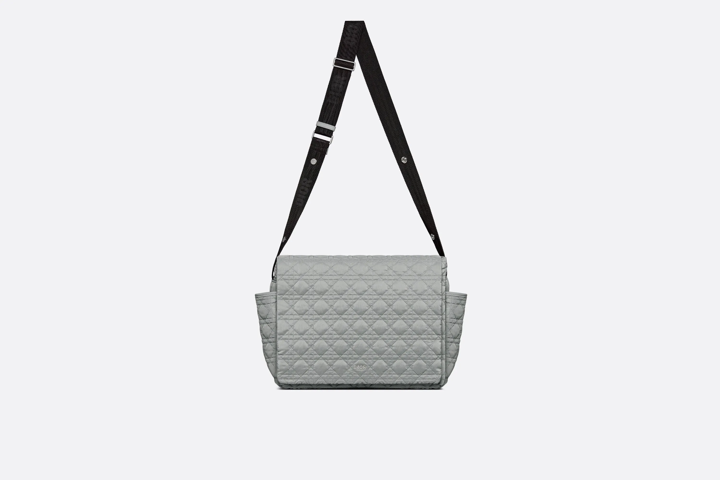 Changing Bag • Gray Macrocannage Technical Canvas