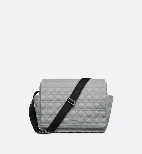 Changing Bag • Gray Macrocannage Technical Canvas