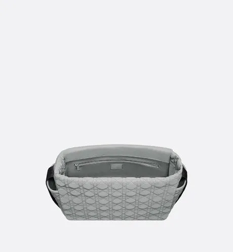 Changing Bag • Gray Macrocannage Technical Canvas