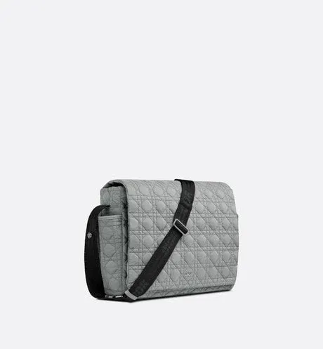 Changing Bag • Gray Macrocannage Technical Canvas