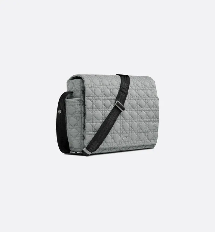 Changing Bag • Gray Macrocannage Technical Canvas