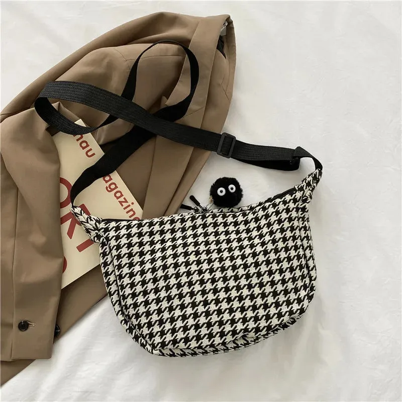 Classic Houndstooth Bag