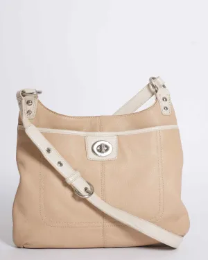 Coach Beige Crossbody Bag
