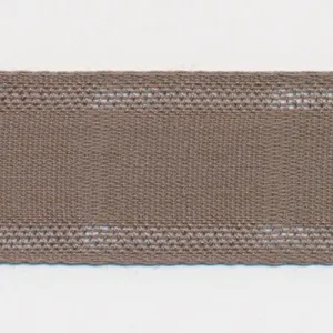 Cotton Gauze Ribbon #34 Olive Gray