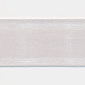 Cotton Gauze Ribbon #48 Silver
