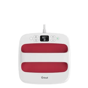 Cricut Easypress 2 9x9 Raspberry UK | Heat Press | Portable | Lightweight | For Tote Bag