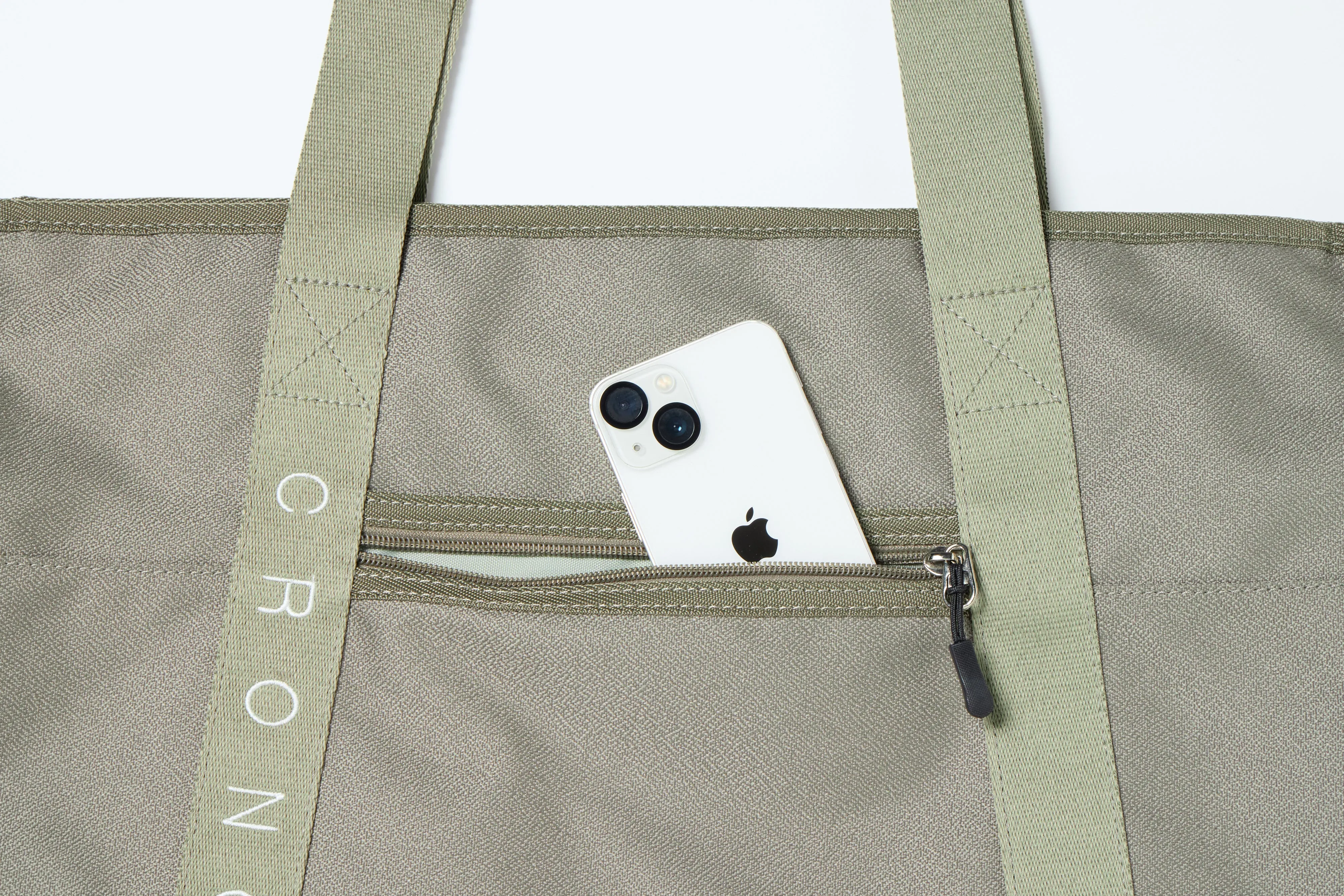 CRONOS WOMEN MULTI TOTE BAG【KHAKI】