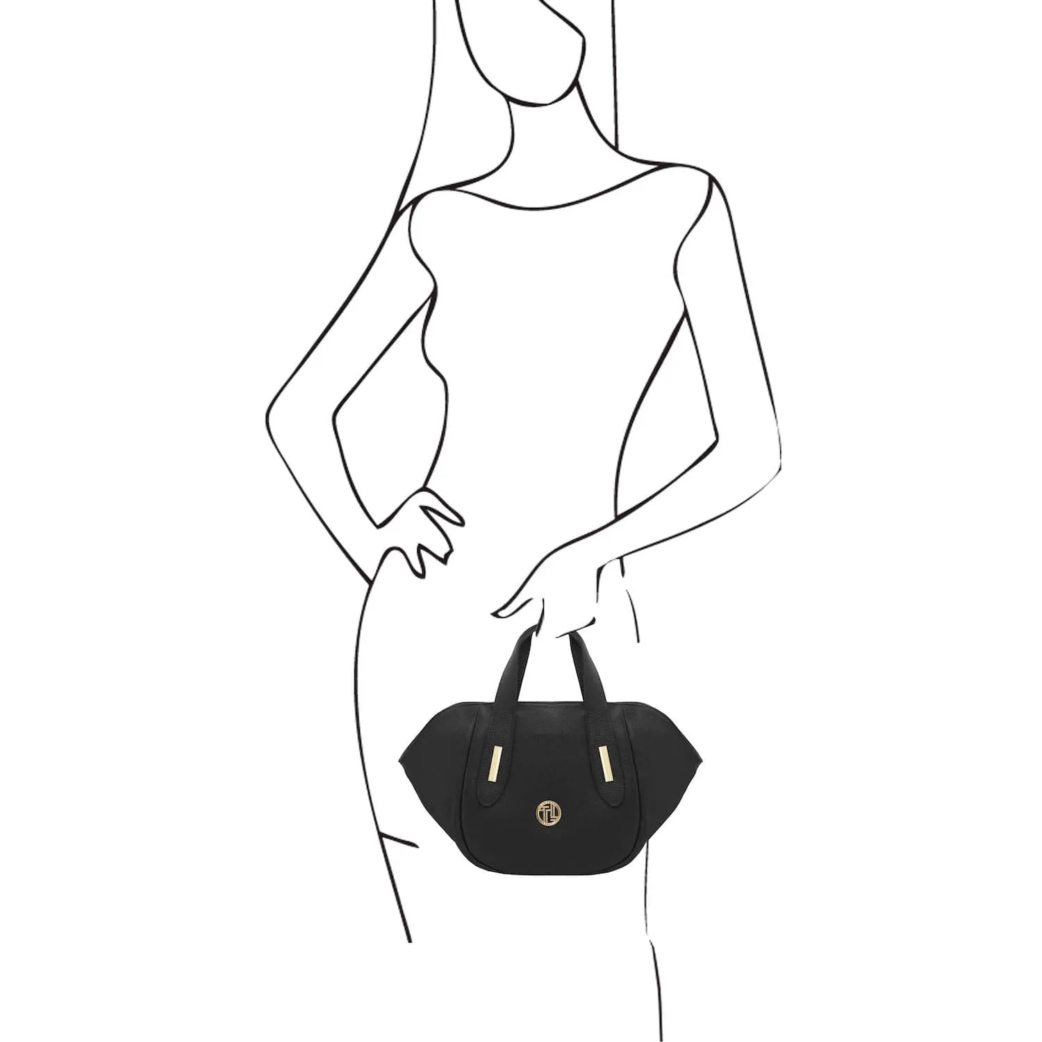 Dana - Italian leather handbag | TL142414