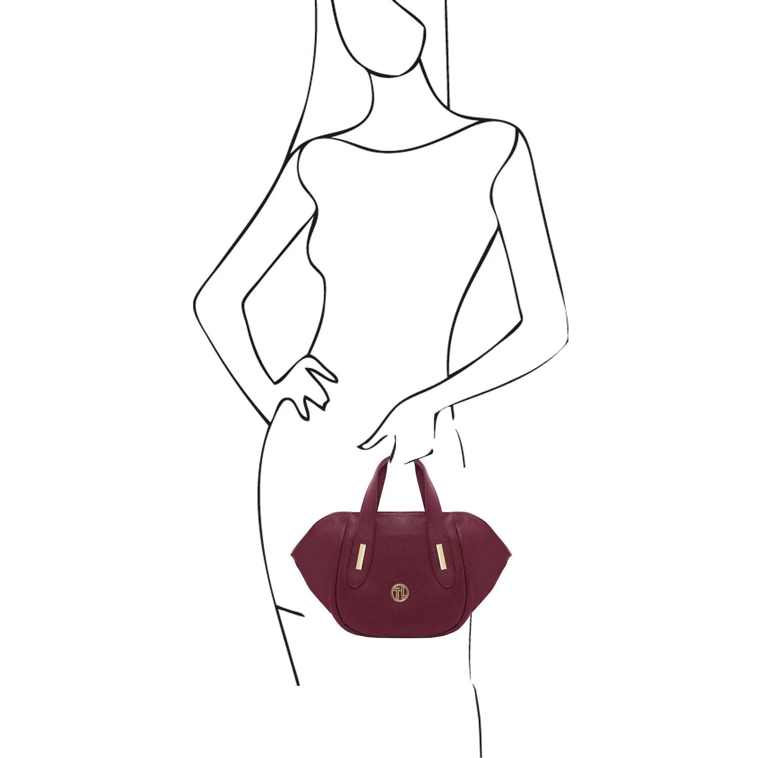 Dana - Italian leather handbag | TL142414