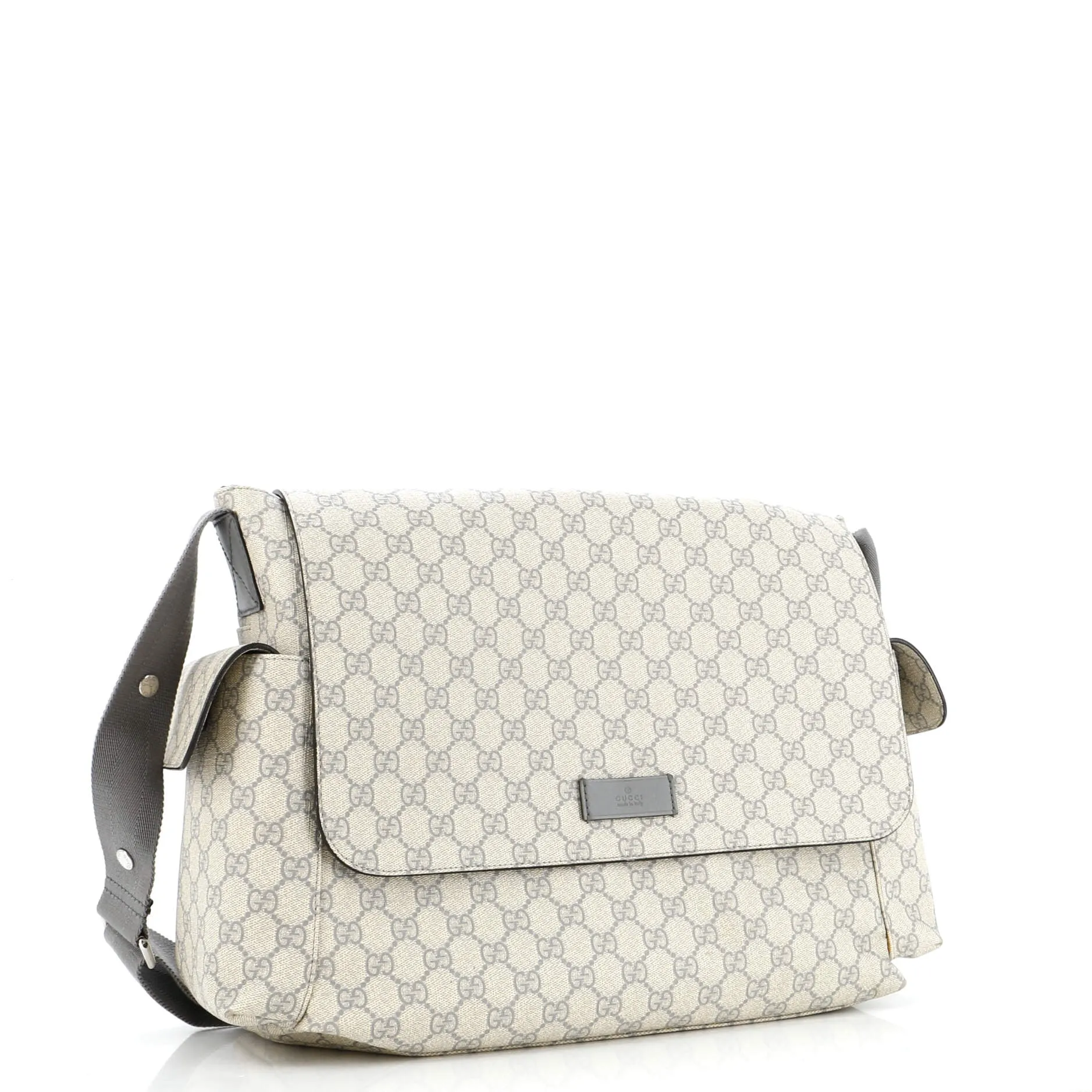 Diaper Bag GG Coated Canvas