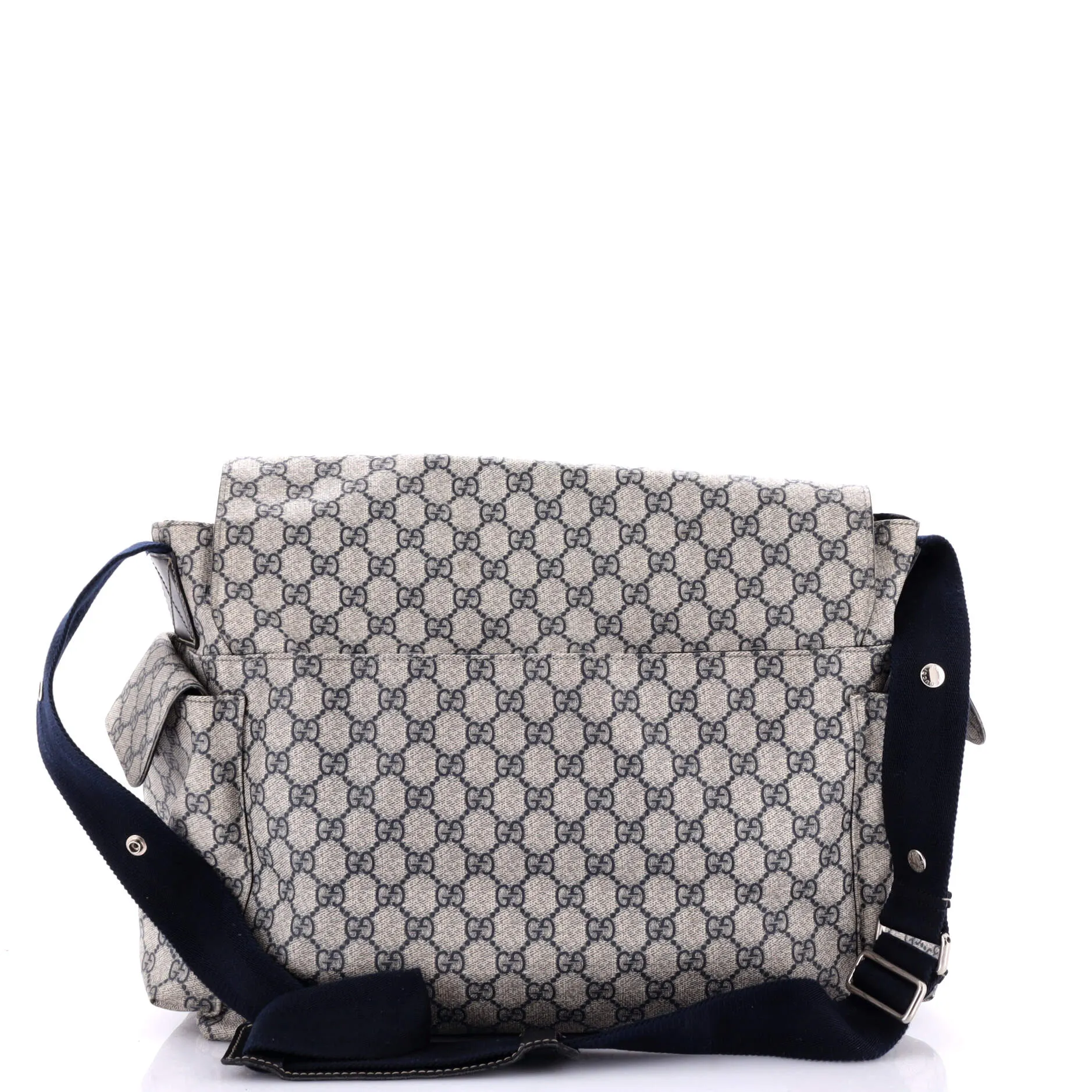 Diaper Bag GG Coated Canvas