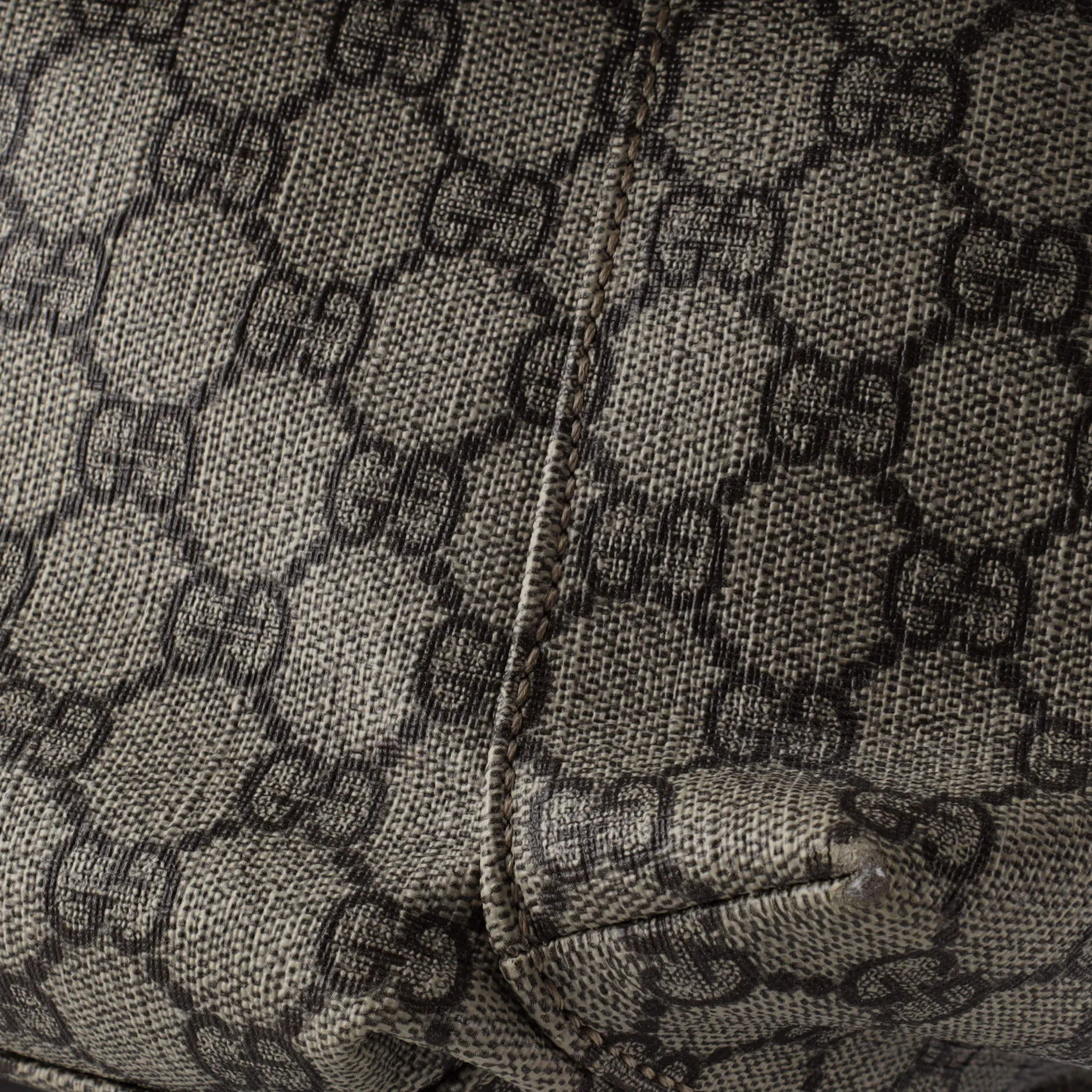 Diaper Bag GG Coated Canvas