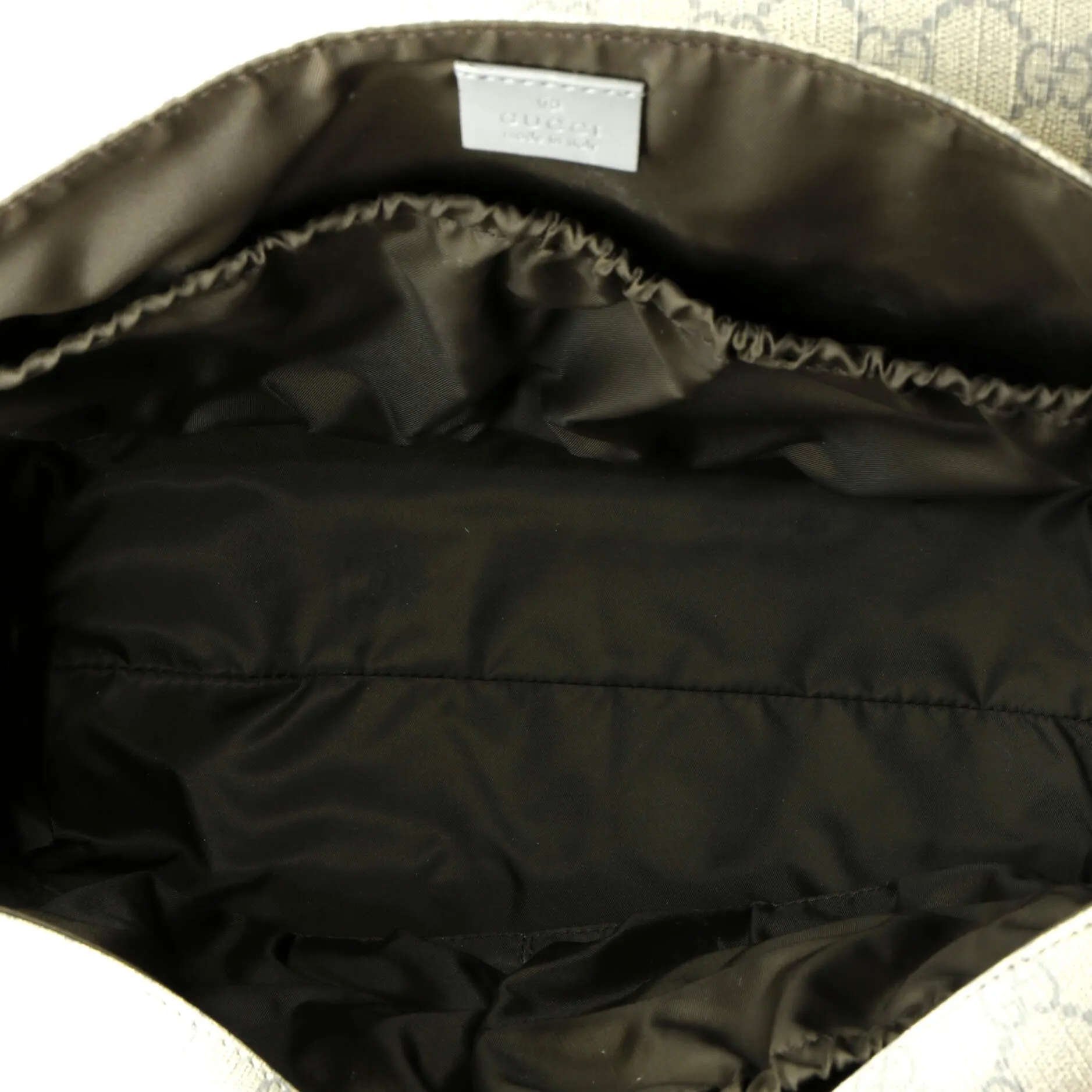 Diaper Bag GG Coated Canvas