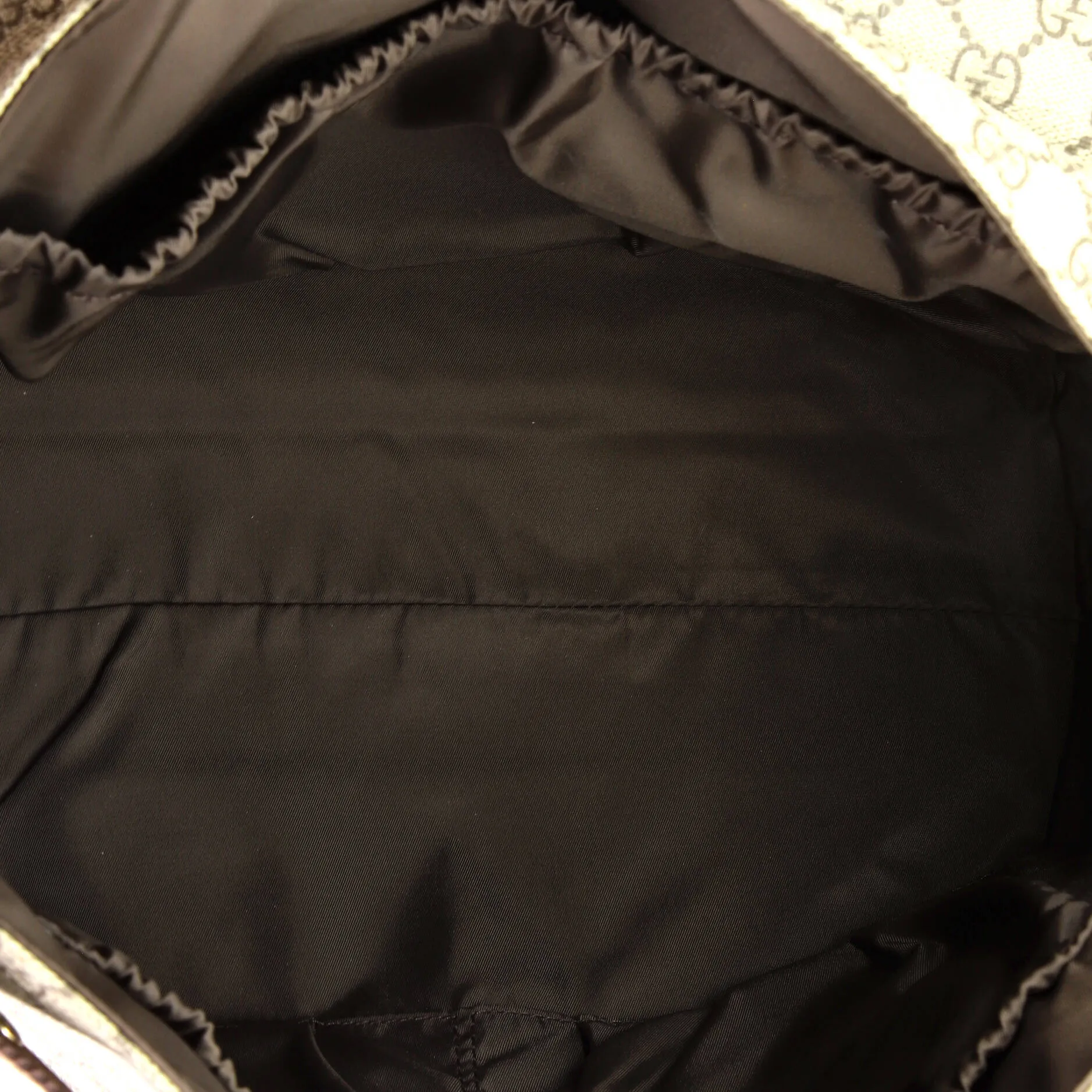Diaper Bag GG Coated Canvas