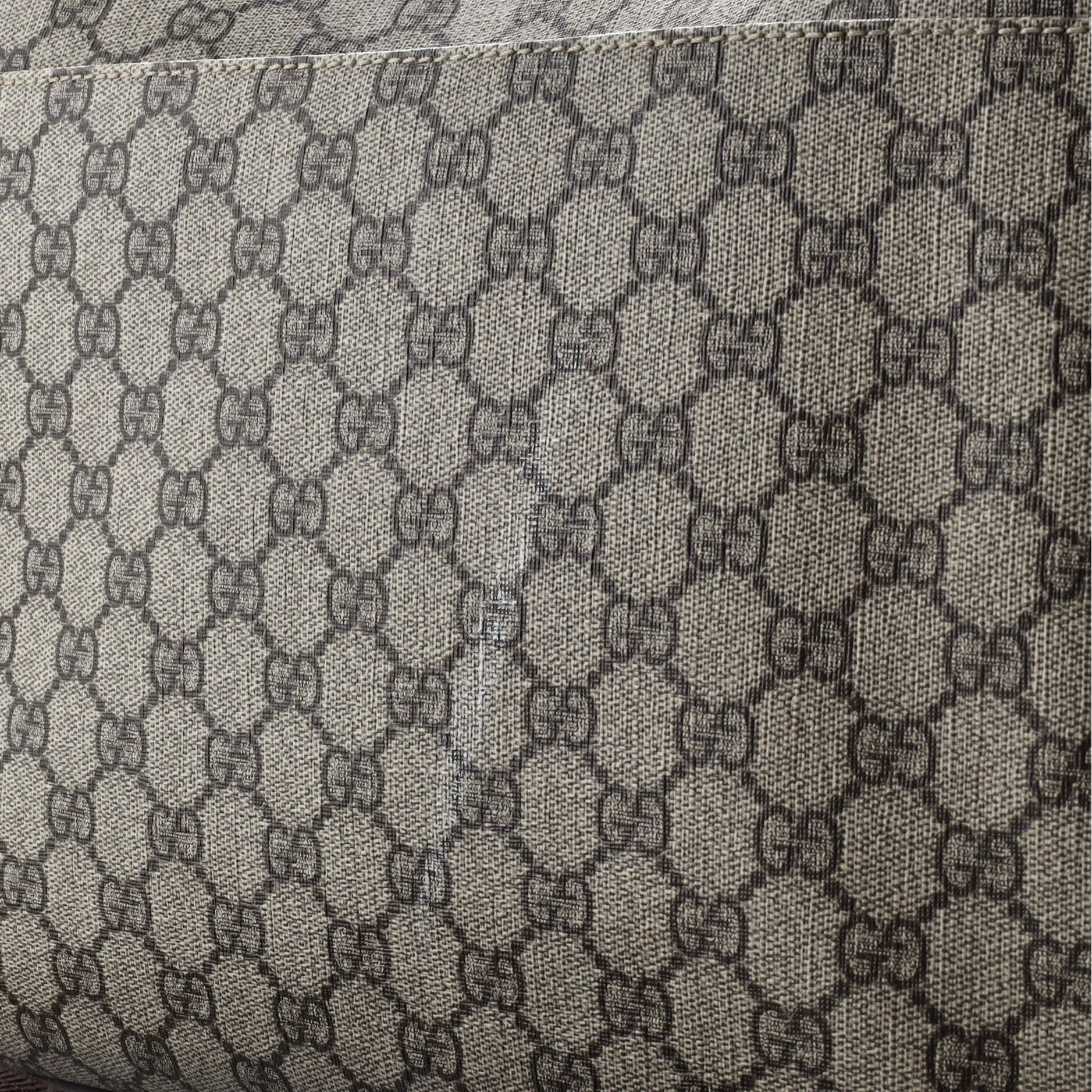 Diaper Bag GG Coated Canvas