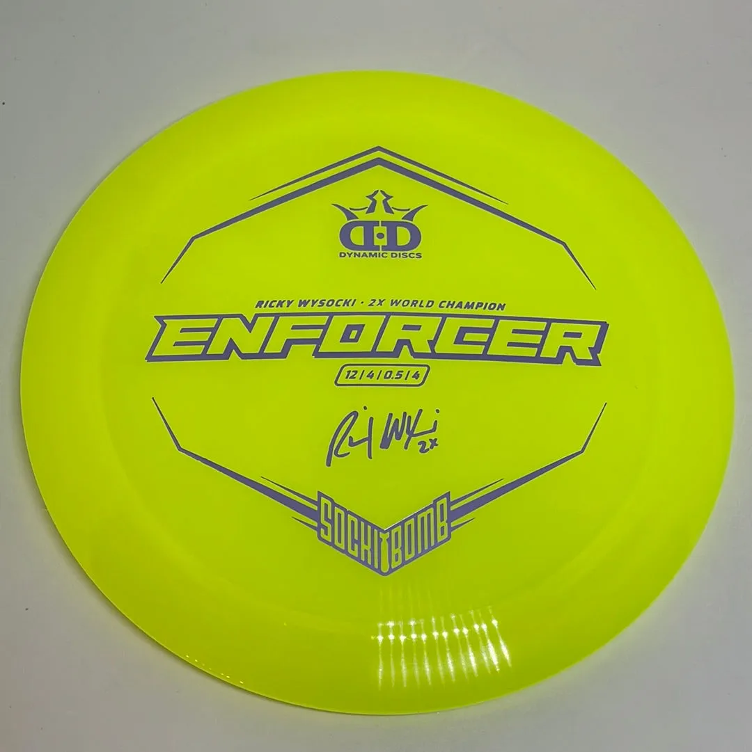 Dynamic Discs Ricky Wysocki Signature Lucid Enforcer-174g
