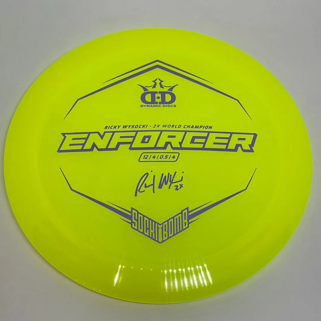 Dynamic Discs Ricky Wysocki Signature Lucid Enforcer-175g