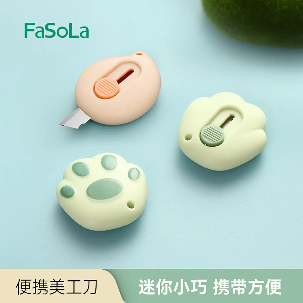FaSoLa Portable Utility Knife - Pink Bird Design