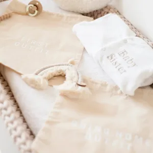 First & Going Home outfit Bag Set - Print